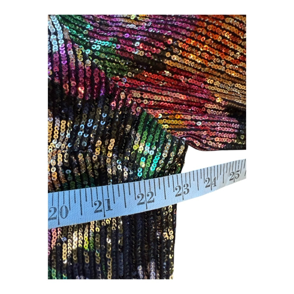 New Sequin Floral Women's‎ Top - Picture 7 of 8